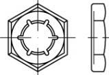  Selflocking counter nut Pal D7967 Stainless steel