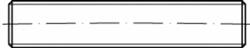  Threaded rod, D 976 4.8