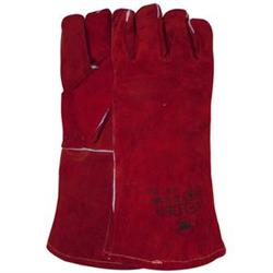 Welding gloves 35cm red kevlar