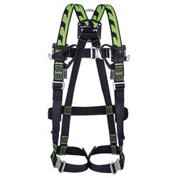 Honeywell 2 punts H-design harnas Miller snelsluiting stretch webloops 1032871
