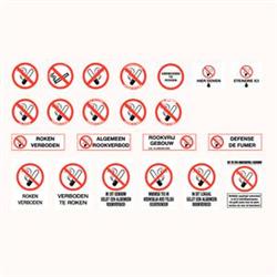 Prohibition pictograms