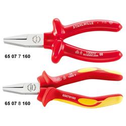 Flat nose Pliers Short Insulated 6507