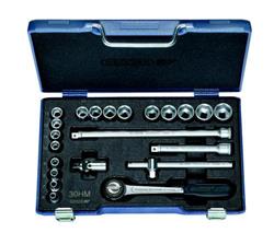 Gedore dopsleutel set 3/8" 30-D30 H