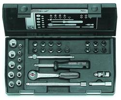 Gedore dopsleutelset 1/4" 20 IMU-3