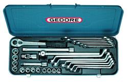 Gedore dopsleutelset 1/2" 19-D19I