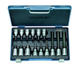 Gedore dopsleutel schroevendraaier set 1/2" IN19LKM