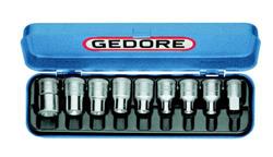 Gedore dopsleutel schroevendraaier set 1/2" TX 19