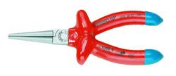 VDE Round nose pliers with VDE dipped insulation 8122