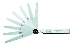 Feeler gauge set, fan pattern 702