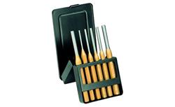 116 A-L- Pin Punch sets 6 pcs in plastic holder