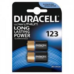 Duracell fotobatterij CR123A