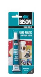 Hard plastic adhesive