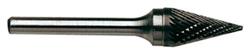 Mounted burrs Cone pointed shape M