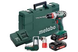 Metabo accu boorschroevendraaier BS18 Quick set