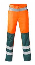 HaVeP® werkbroek fluo oranje/groen 8410