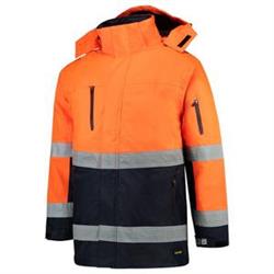 Tricorp Parka fluo orange/navy 403004