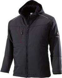 BP softshell jas zwart 1869