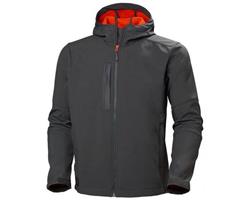 Helly Hansen Softshell hooded dark grey 74230