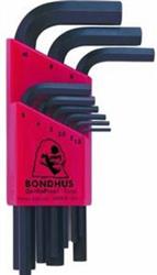 Bondhus haakse inbussleutelset kort HLX9MS