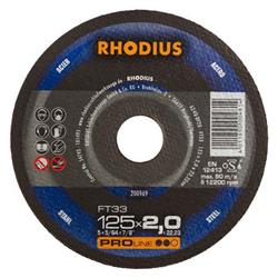 Rhodius doorslijpschijven FT 33