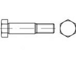 Hexagon fit bolt with long threaded portion D609 8.8 Zinc plated