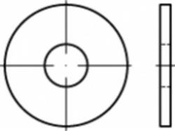  Plain washer Stainless steel A4