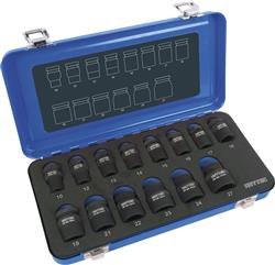 HEYTEC IMPACT kracht-dopslset 1/2" 14dlg