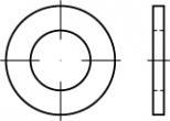  Washer for steel structures, D 7989-1 steel plain
