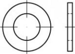 Washer for steel structures, D 7989-1 steel hot dip galvanized