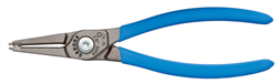 Circlip pliers for internal retaining rings straight 8000 J