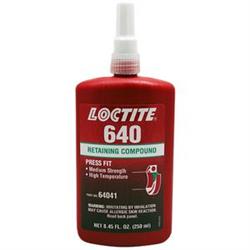 Loctite 640 slow curing retainer 250ml