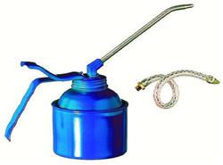 Oil gun brass pressure pump ajustable spout 0.25Ltr