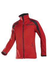 Sioen Softshell jacket Piedmont red/black
