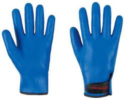Winterhandschoenen thermo gevoerd blauwe coating