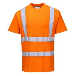 Portwest T-shirt kat/pol fluor oranje refelecterend